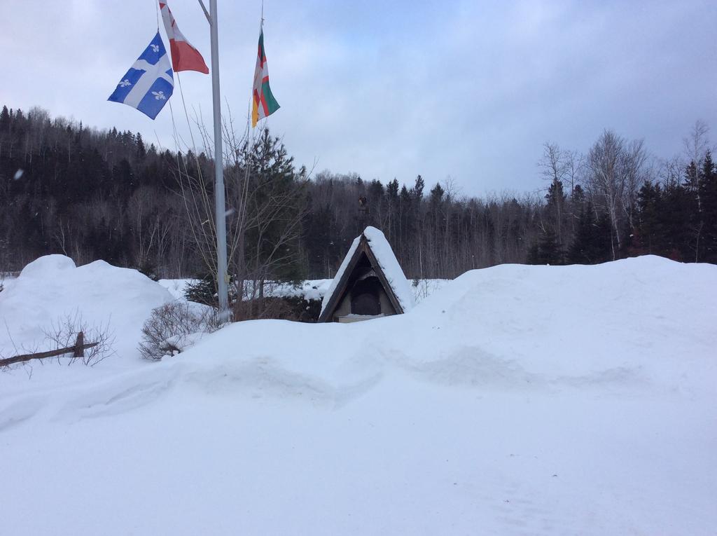 Camping Le 4 Chemins LʼAnse-Saint-Jean المظهر الخارجي الصورة